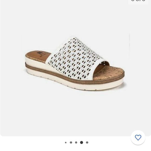 White Mountain Natasha Sandals Size 6M - Picture 1 of 3